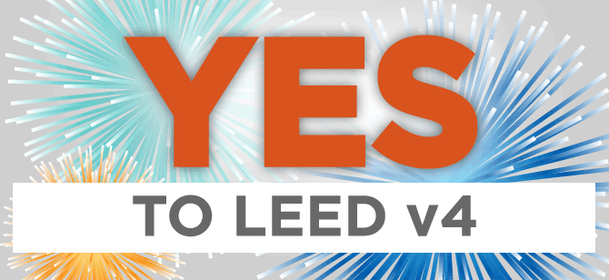Why is USGBC updating its older LEED 2009 system? To move projects to LEED v4. | Image: USGBC
